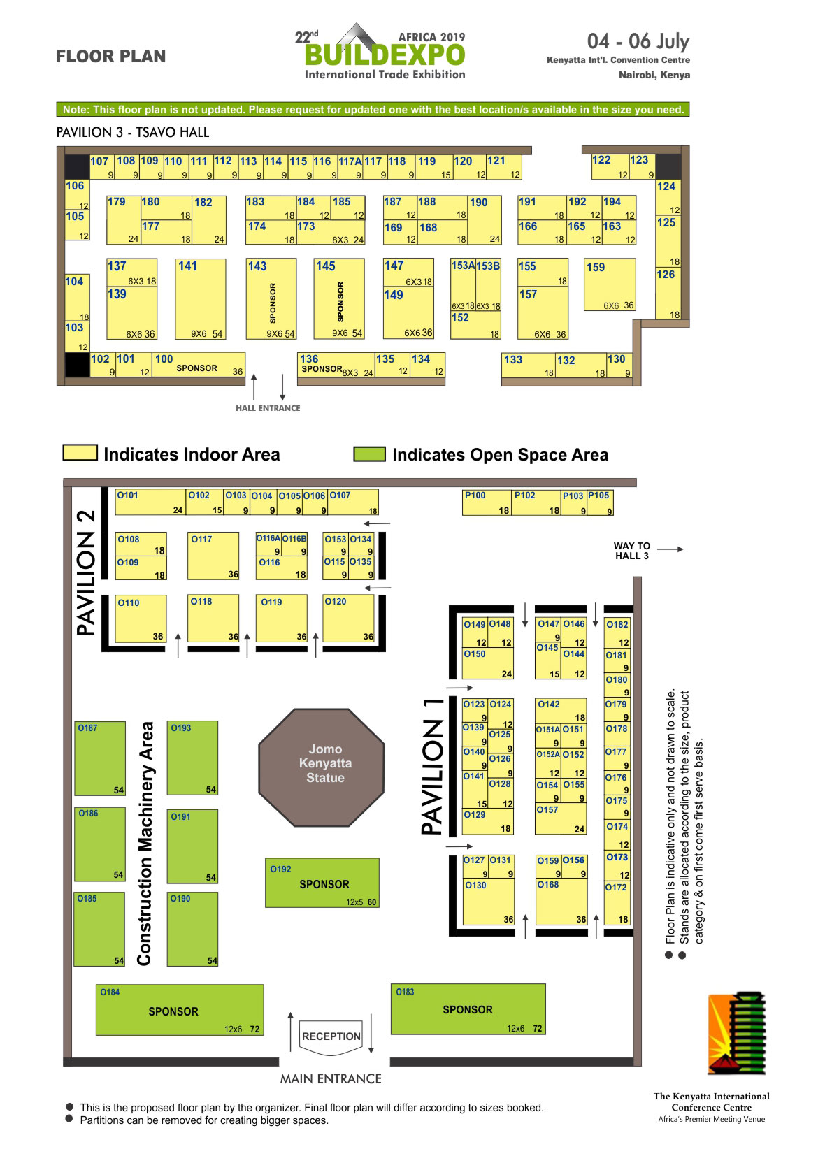 KICC Floor Plan